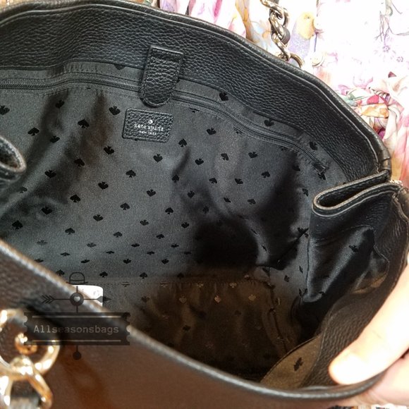 Kate Spade Andee Cobble Hill Shoulder Tote Black Handbag Christmas ❗️ SALE ❗️ - Picture 9 of 9